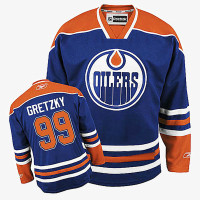 Wayne Gretzky Edmonton Oilers Royal Blue Home Jersey