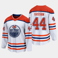 Men's Edmonton Oilers Zack Kassian #44 Special Edition 2021 White Jersey
