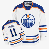 Mark Messier Edmonton Oilers White Away Jersey