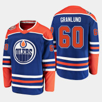 Men's Edmonton Oilers Markus Granlund #60 Royal Alternate Breakaway Player Jersey