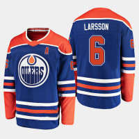 Adam Larsson Edmonton Oilers 2019 Men's Royal Breakaway Player Alternate Jersey