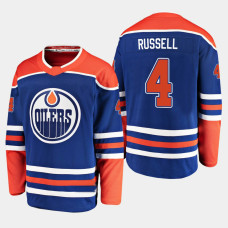 Kris Russell Edmonton Oilers 2019 Men's Royal Breakaway Player Alternate Jersey