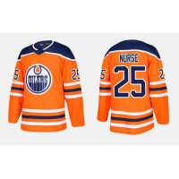 Edmonton Oilers #25 Darnell Nurse Home Orange Jersey