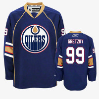 Wayne Gretzky Edmonton Oilers Navy Blue Alternate Jersey - Women