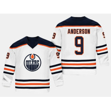 Edmonton Oilers Glenn Anderson #9 Replica Player Road White Jersey
