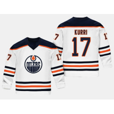 Edmonton Oilers Jari Kurri #17 Replica Player Road White Jersey
