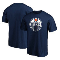 Edmonton Oilers Logo Navy T-Shirt