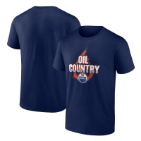 Edmonton Oilers Represent Navy T-Shirt